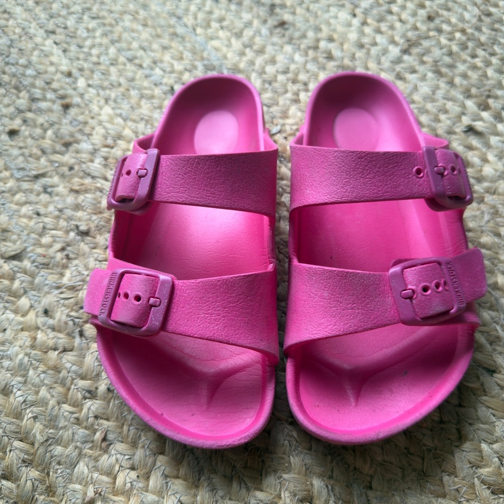 Birkenstock Kids Arizona EVA Beet Pink Sandals Size 32 EU 1-1.5 US 1018941